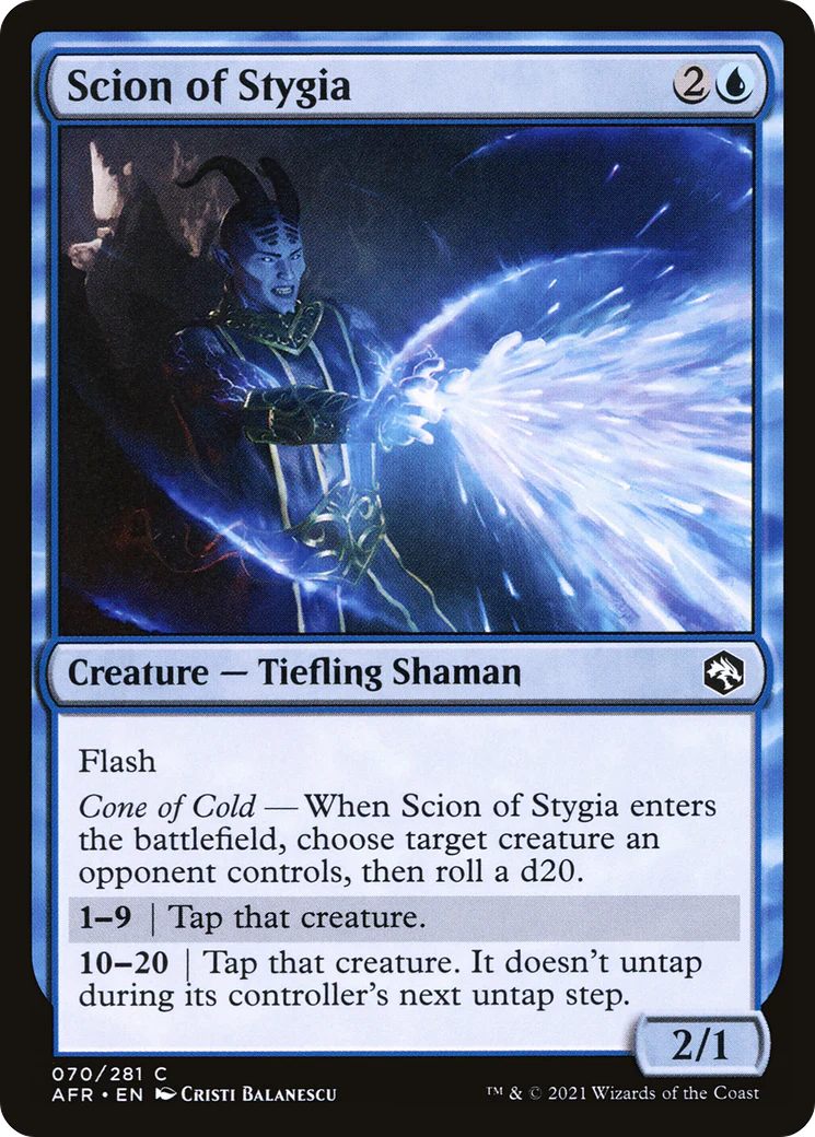Scion of Stygia (AFR-070)  - Adventures in the Forgotten Realms