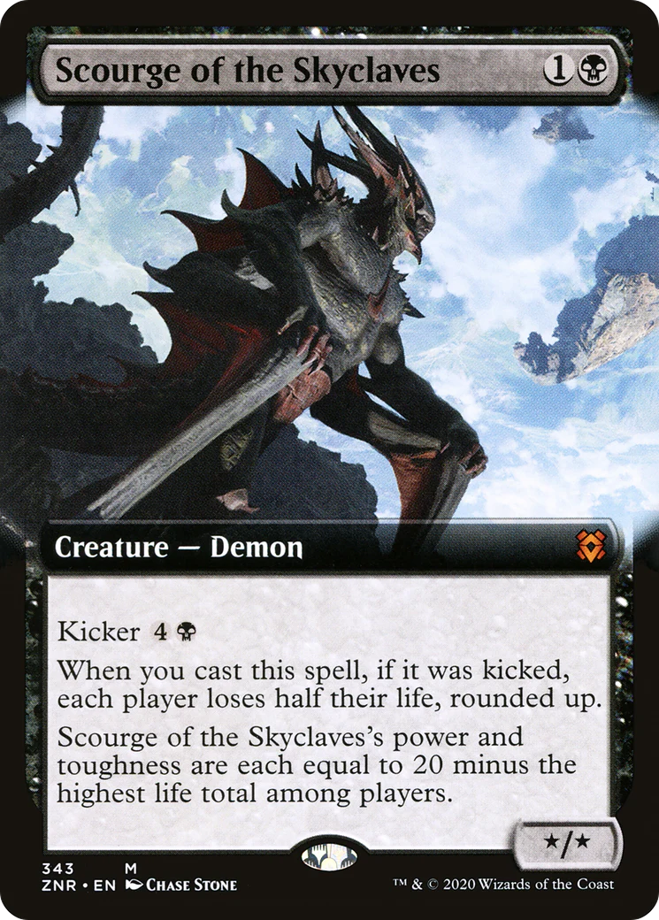 Scourge of the Skyclaves (Extended Art) (ZNR-343)  - Zendikar Rising