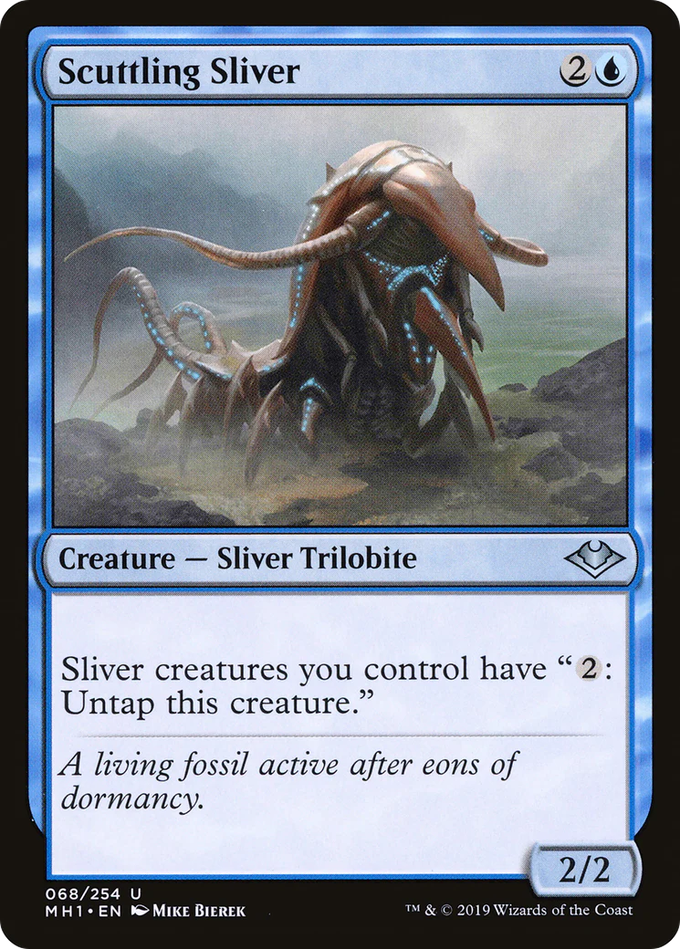 Scuttling Sliver (MH1-068)  - Modern Horizons