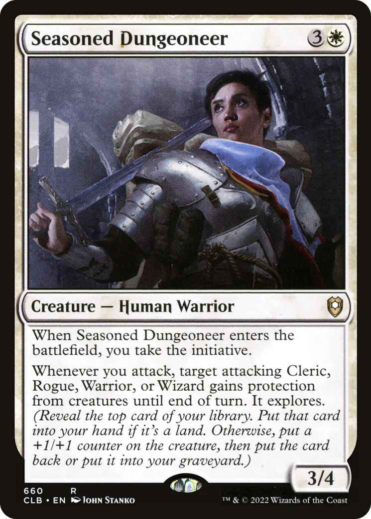 Seasoned Dungeoneer (CLB-660)  - Commander Legends: Battle for Baldur's Gate