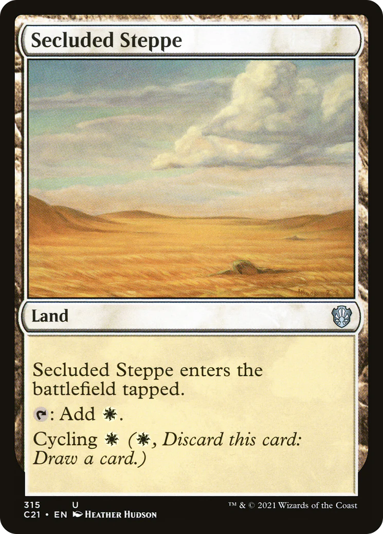 Secluded Steppe (C21-315)  - Commander 2021