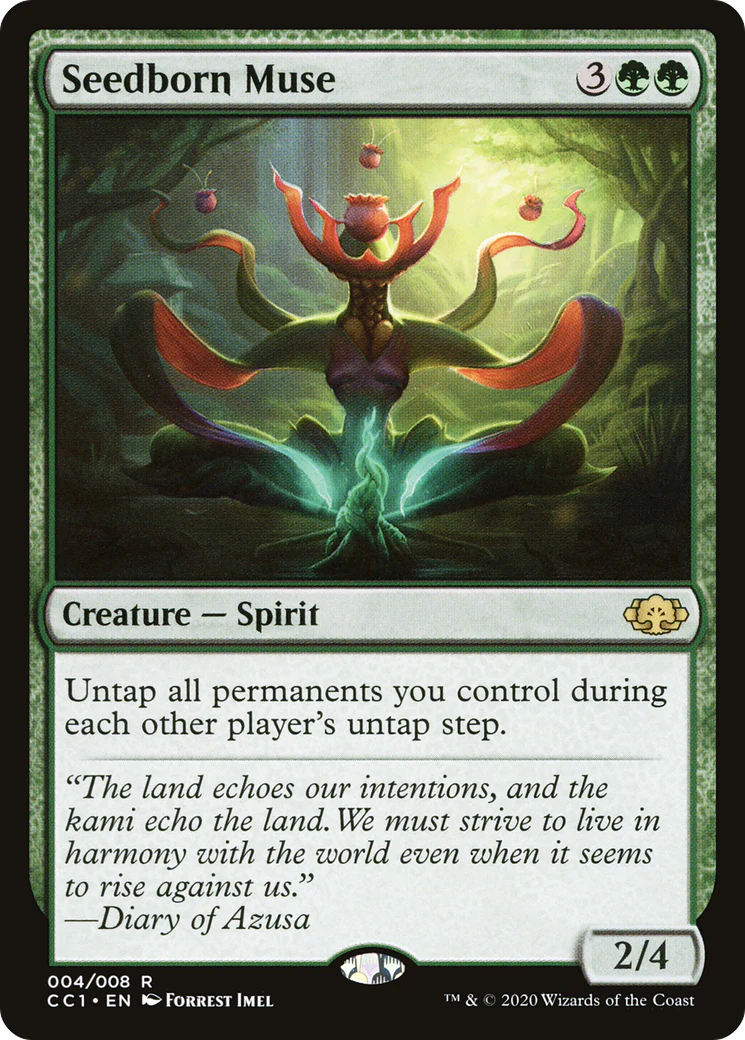 Seedborn Muse (CC1-004)  - Commander Collection: Green
