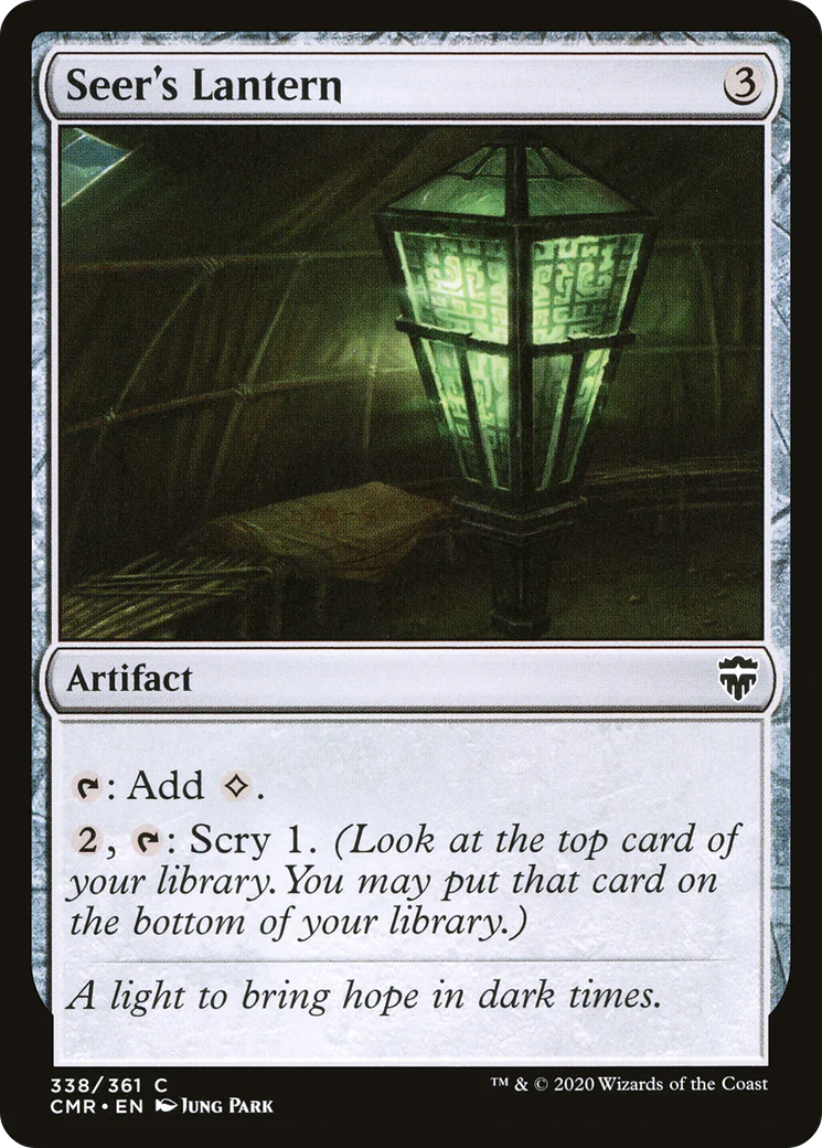 Seer's Lantern (CMR-338)  - Commander Legends