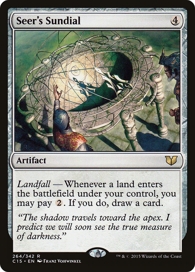Seer's Sundial (C15-264)  - Commander 2015