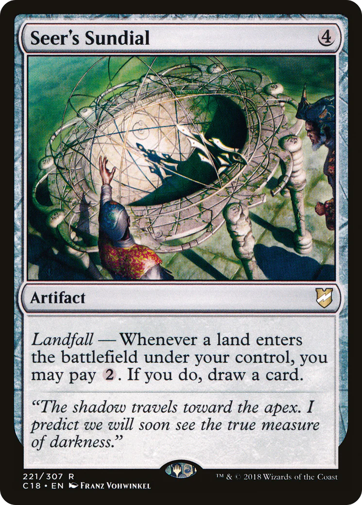 Seer's Sundial (C18-221)  - Commander 2018