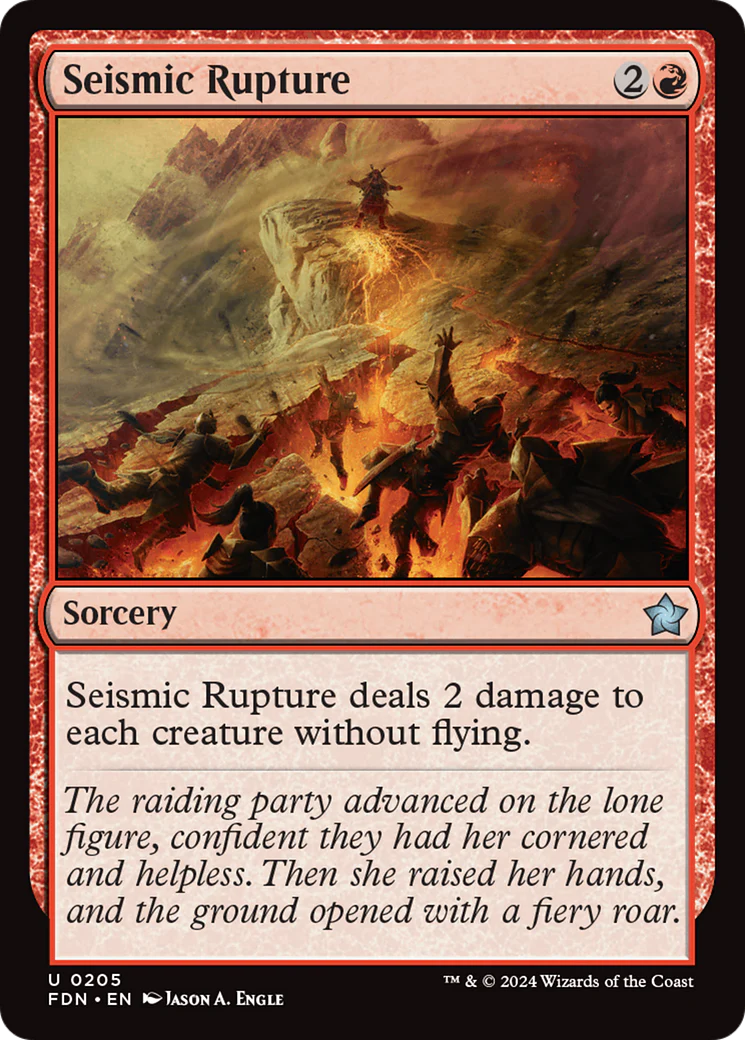 Seismic Rupture (FDN-205)  - Foundations