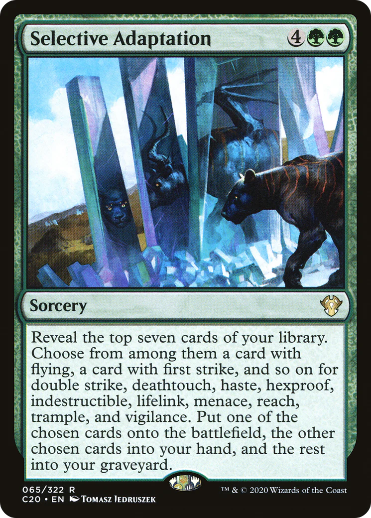 Selective Adaptation (C20-065)  - Commander 2020