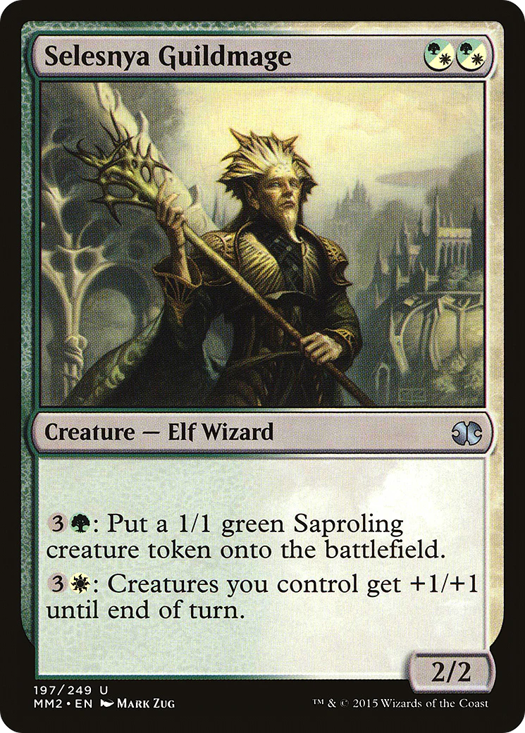 Selesnya Guildmage (MM2-197)  - Modern Masters 2015
