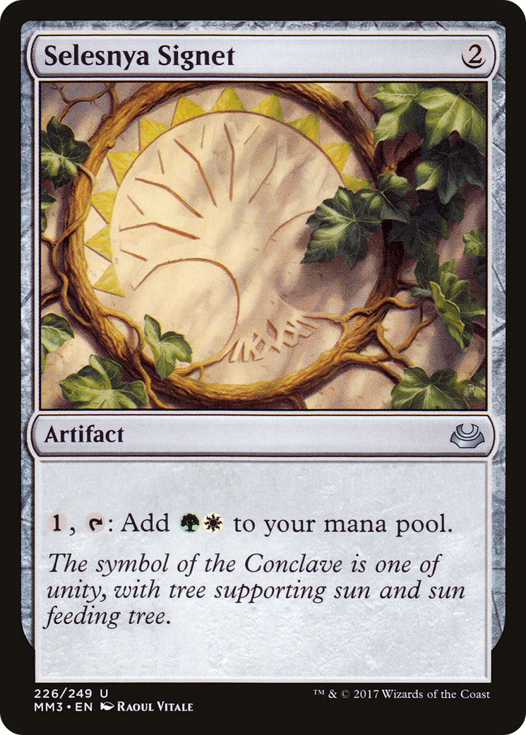 Selesnya Signet (MM3-226)  Foil - Modern Masters 2017