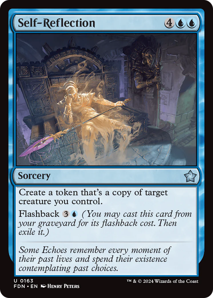 Self-Reflection (FDN-163)  Foil - Foundations