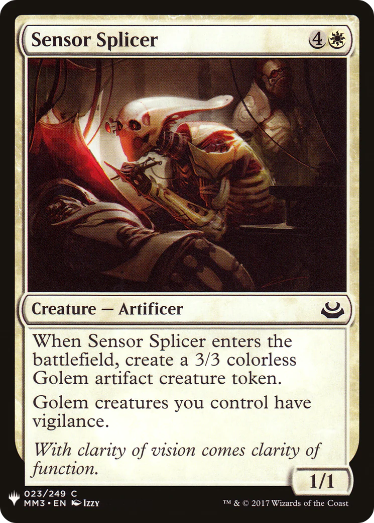 Sensor Splicer (LIST-023)  - The List