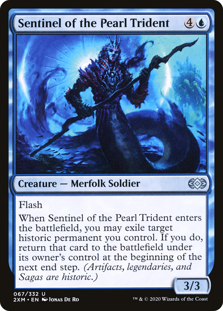 Sentinel of the Pearl Trident (2XM-067)  Foil - Double Masters