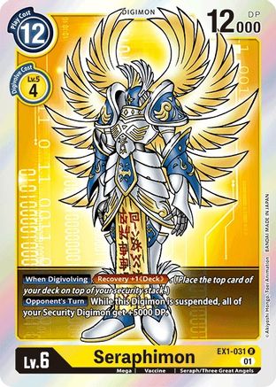 Seraphimon (EX1-031) - Classic Collection Foil