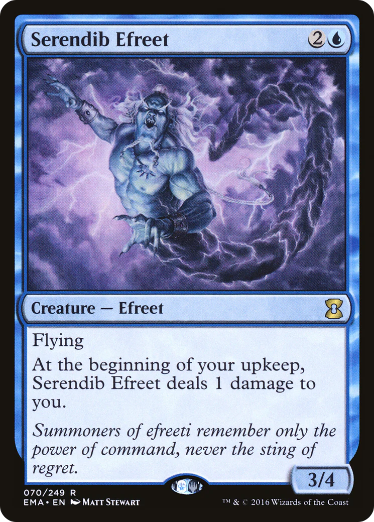 Serendib Efreet (EMA-070)  - Eternal Masters