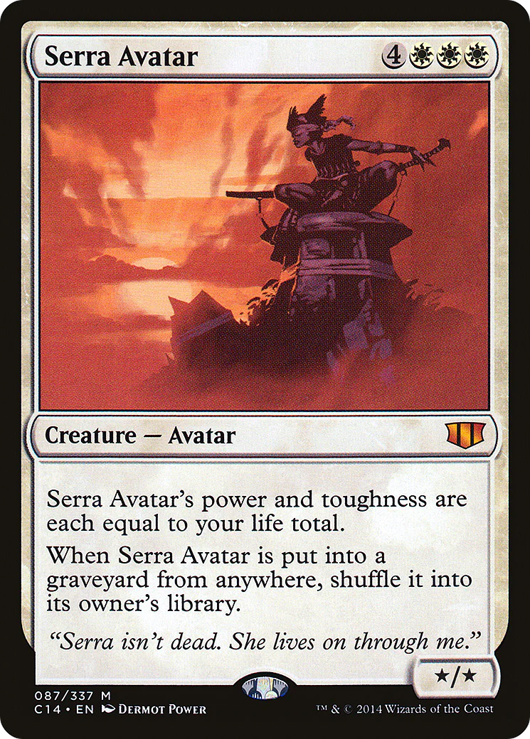 Serra Avatar (C14-087)  - Commander 2014