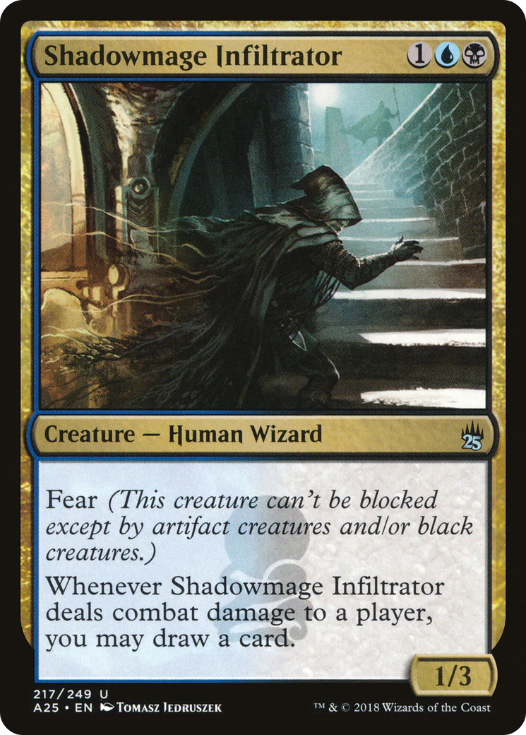 Shadowmage Infiltrator (A25-217)  Foil - Masters 25