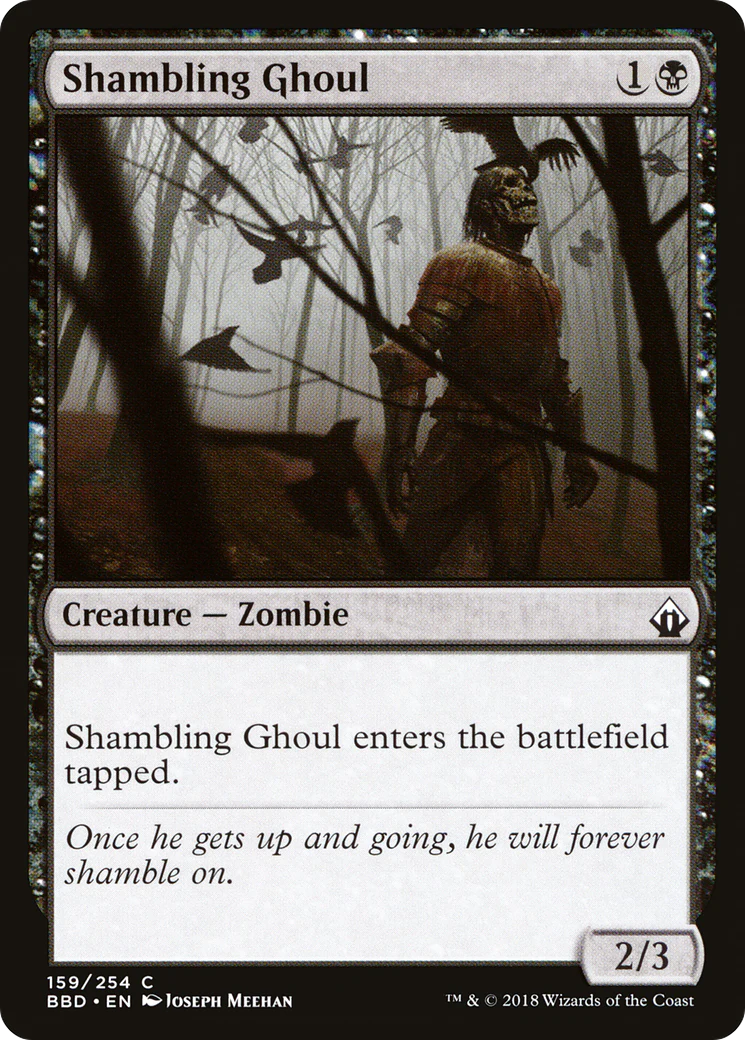 Shambling Ghoul (BBD-159)  Foil - Battlebond