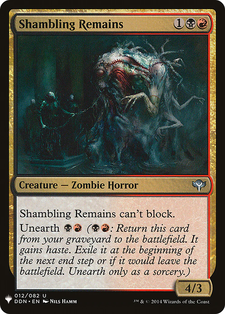 Shambling Remains (LIST-012)  - The List
