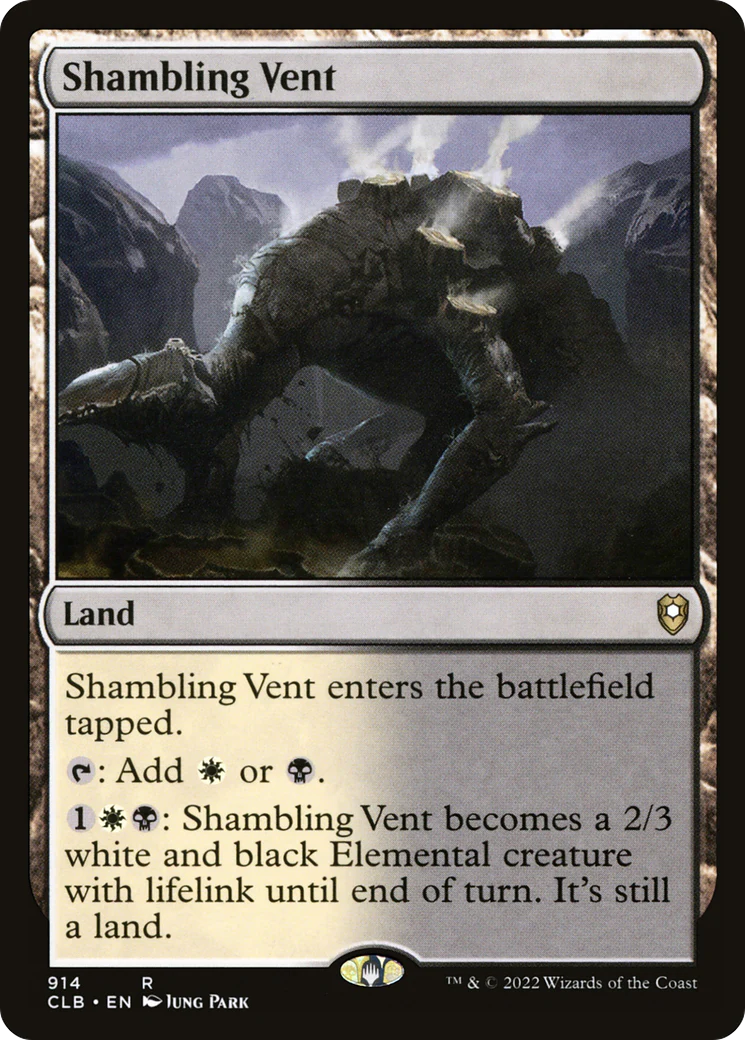 Shambling Vent (CLB-914)  - Commander Legends: Battle for Baldur's Gate