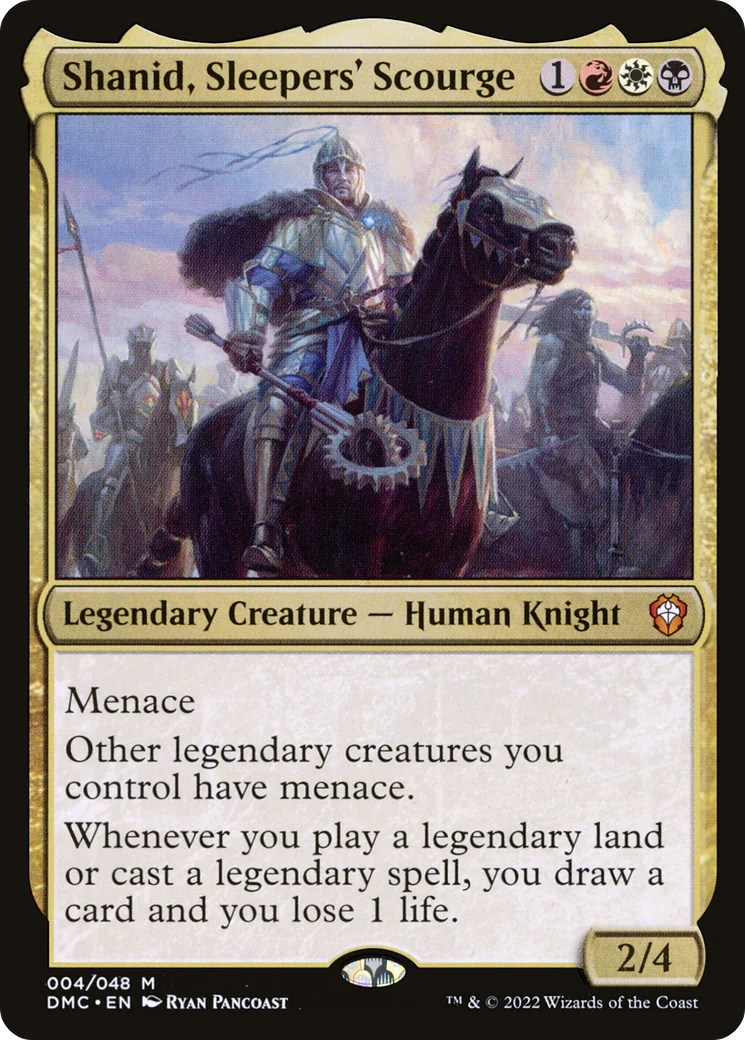 Shanid, Sleepers' Scourge (DMC-004)  Foil - Dominaria United Commander