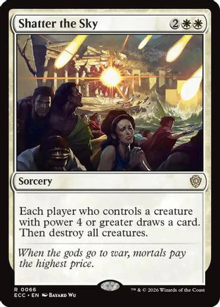 Shatter the Sky (ECC-066)  - Commander: Lorwyn Eclipsed