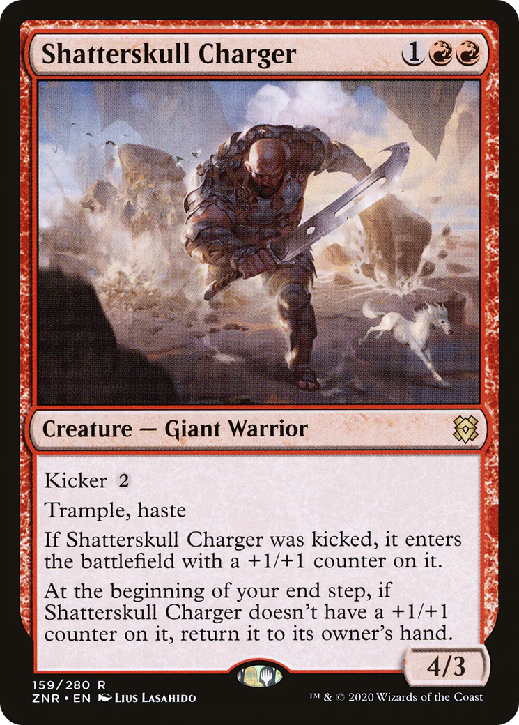 Shatterskull Charger (ZNR-159)  - Zendikar Rising