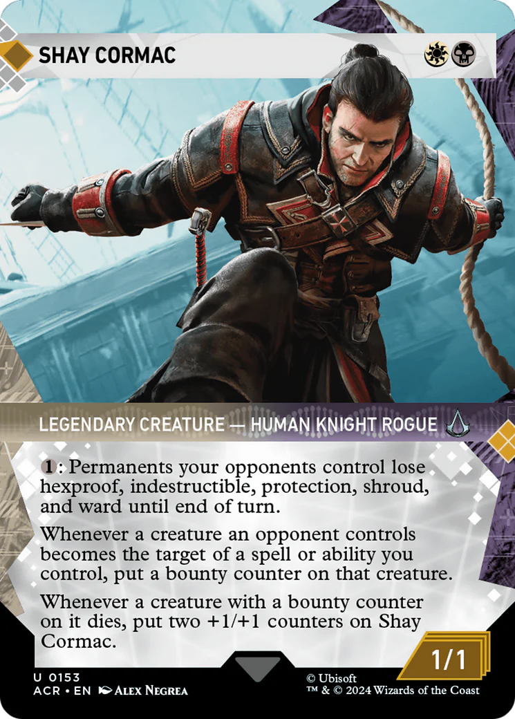 Shay Cormac (Showcase) (ACR-153) - Assassin's Creed: (Showcase) (Borderless)