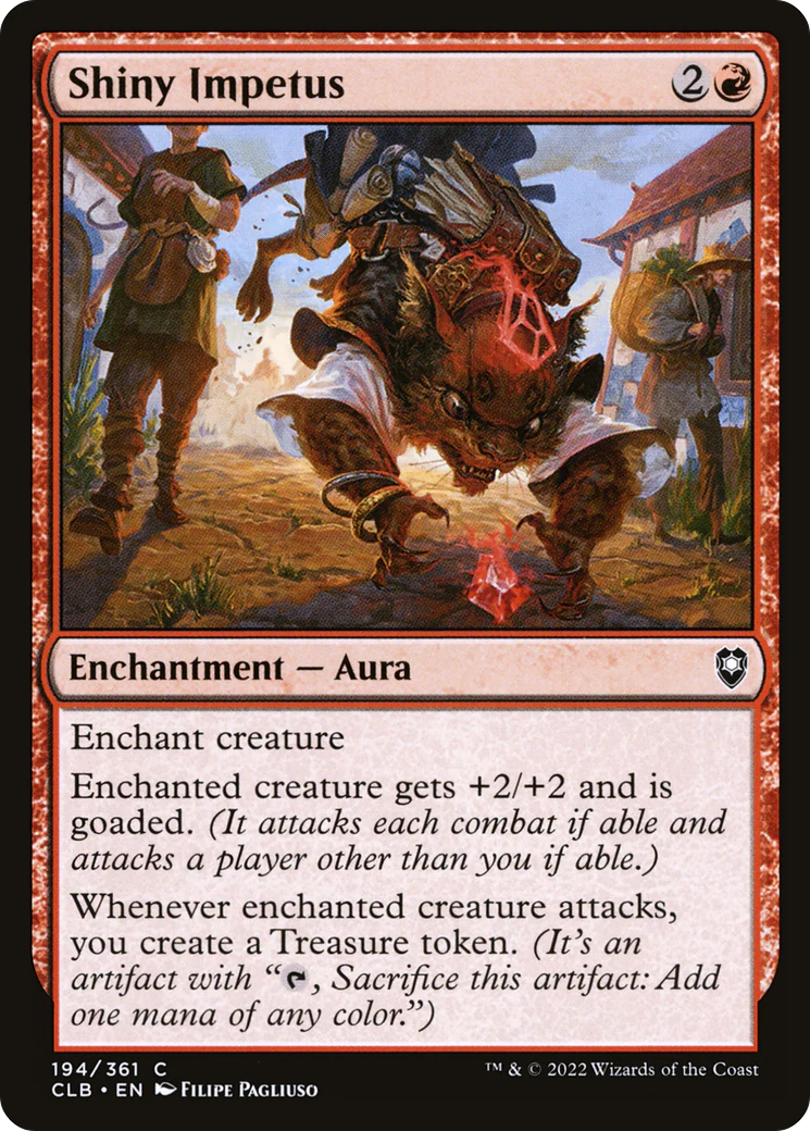 Shiny Impetus (CLB-194) Foil - Commander Legends: Battle for Baldur's Gate