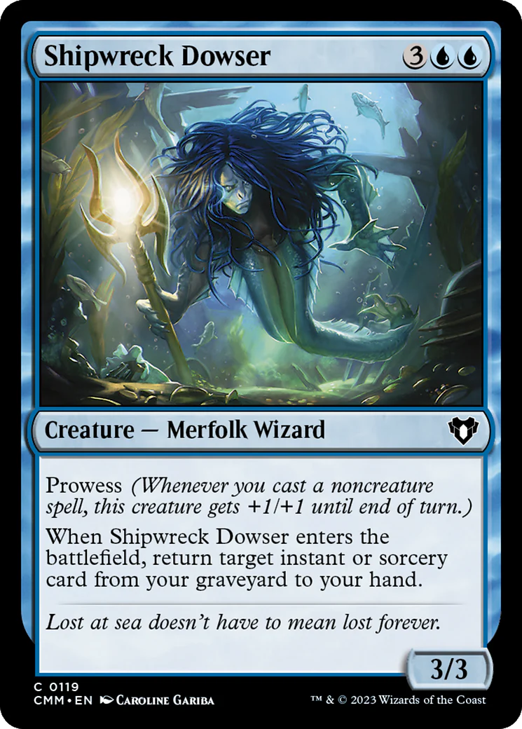 Shipwreck Dowser (CMM-119)  - Commander Masters