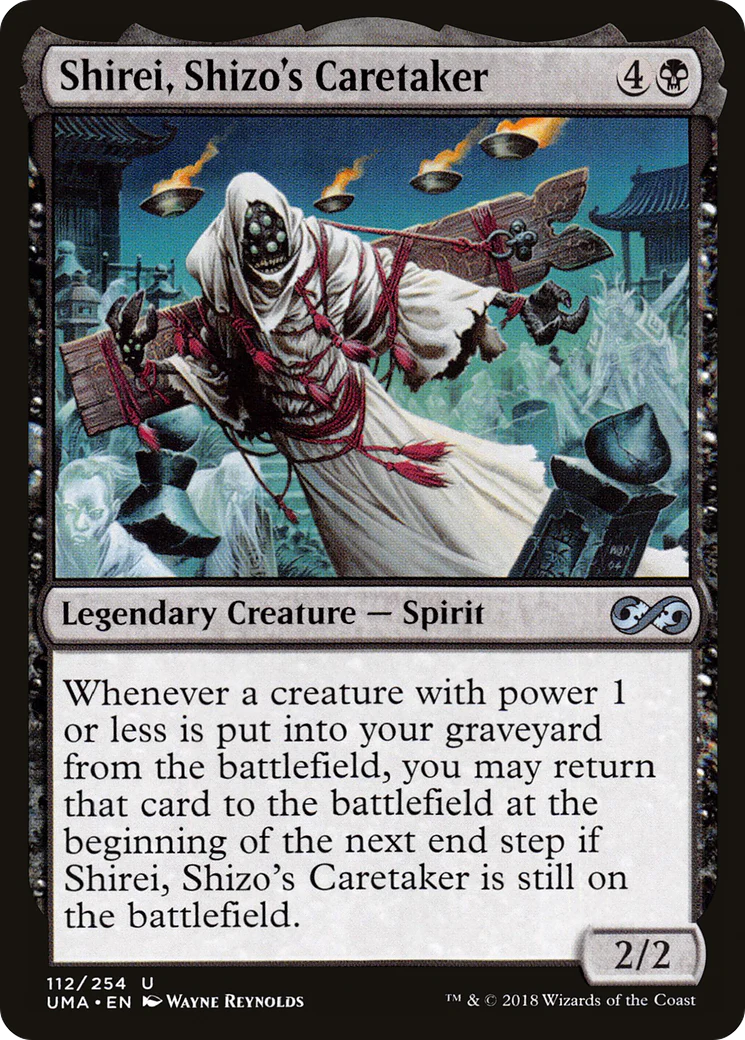 Shirei, Shizo's Caretaker (UMA-112)  Foil - Ultimate Masters