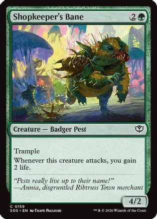 Shopkeeper's Bane (SOS-159)  Foil - Secrets of Strixhaven