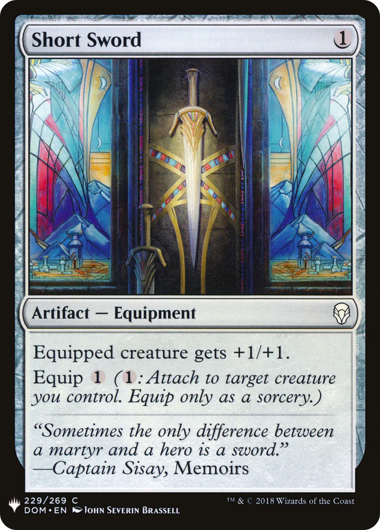 Short Sword (LIST-229)  - The List