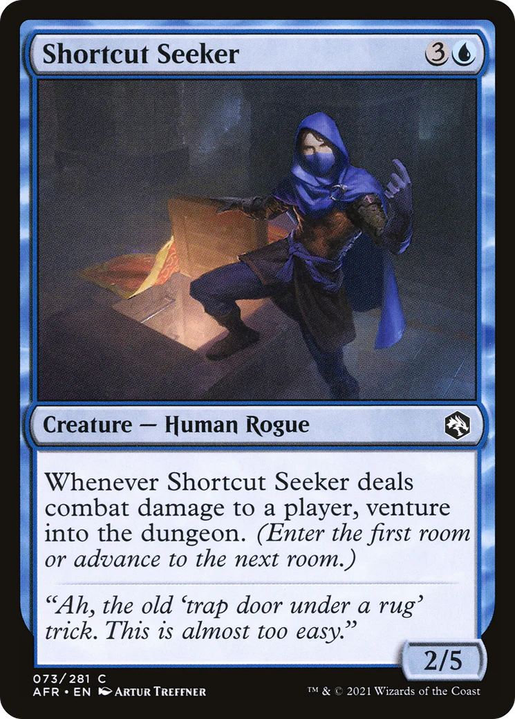 Shortcut Seeker (AFR-073)  Foil - Adventures in the Forgotten Realms