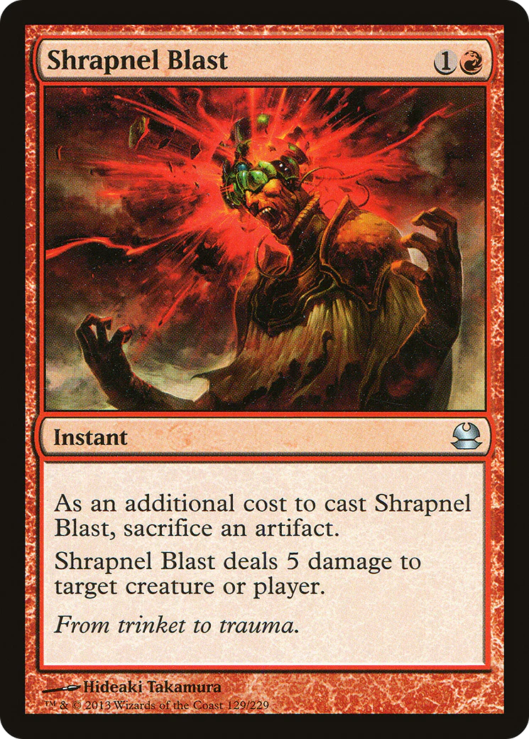 Shrapnel Blast (MMA-129)  - Modern Masters