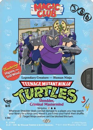 Shredder, Criminal Mastermind - Higure, the Still Wind (SLD-2368)  - Secret Lair Drop Series