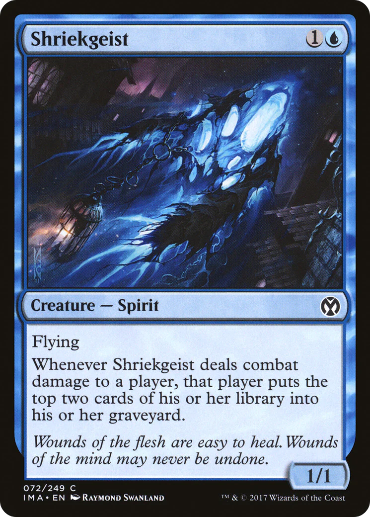 Shriekgeist (IMA-072)  Foil - Iconic Masters