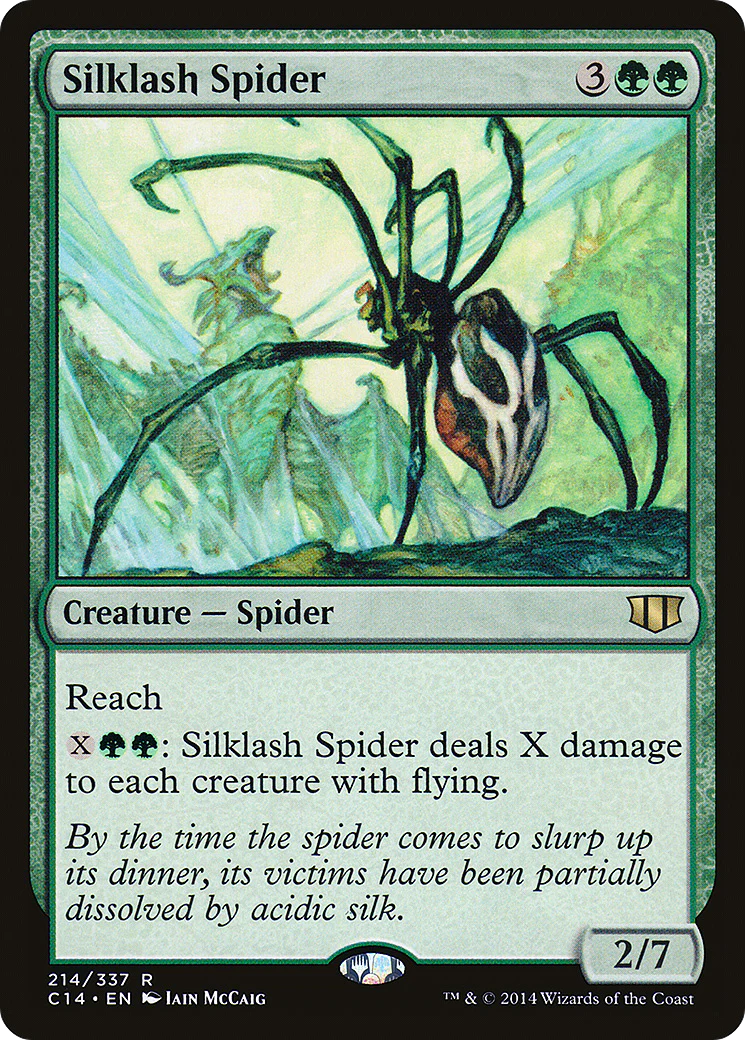 Silklash Spider (C14-214)  - Commander 2014
