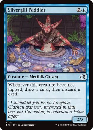Silvergill Peddler (ECL-070) Foil - Lorwyn Eclipsed