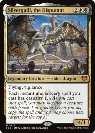 Silverquill, the Disputant (SOS-226)  - Secrets of Strixhaven