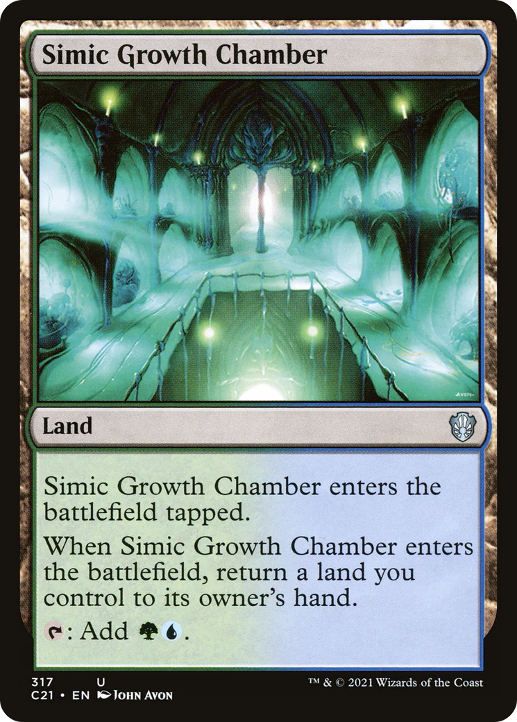 Simic Growth Chamber (C21-317) - Commander 2021
