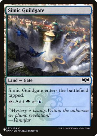 Simic Guildgate (LIST-257/259)  - The List Reprints