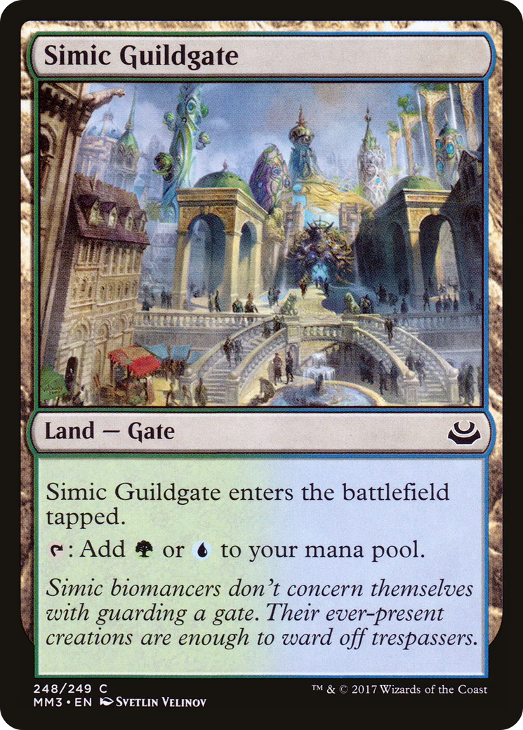 Simic Guildgate (MM3-248)  Foil - Modern Masters 2017