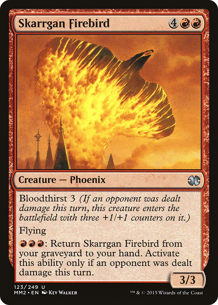 Skarrgan Firebird (MM2-123)  Foil - Modern Masters 2015