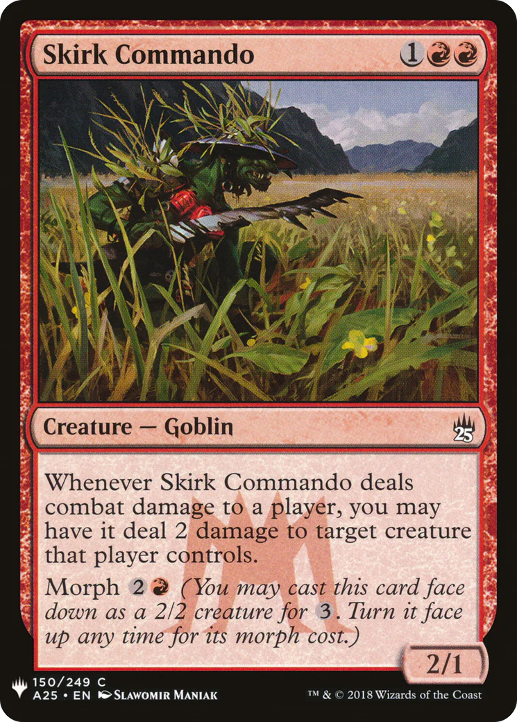 Skirk Commando (LIST-A25-150)  - The List