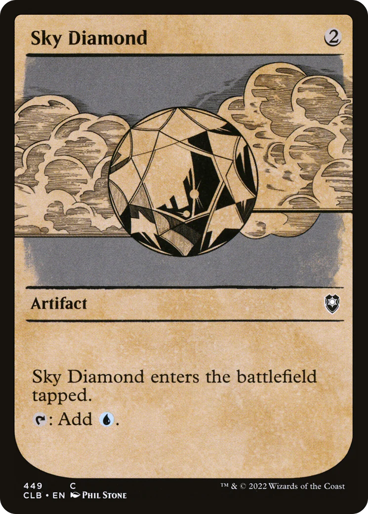 Sky Diamond (Showcase) (CLB-449)  Foil - Commander Legends: Battle for Baldur's Gate: (Showcase)