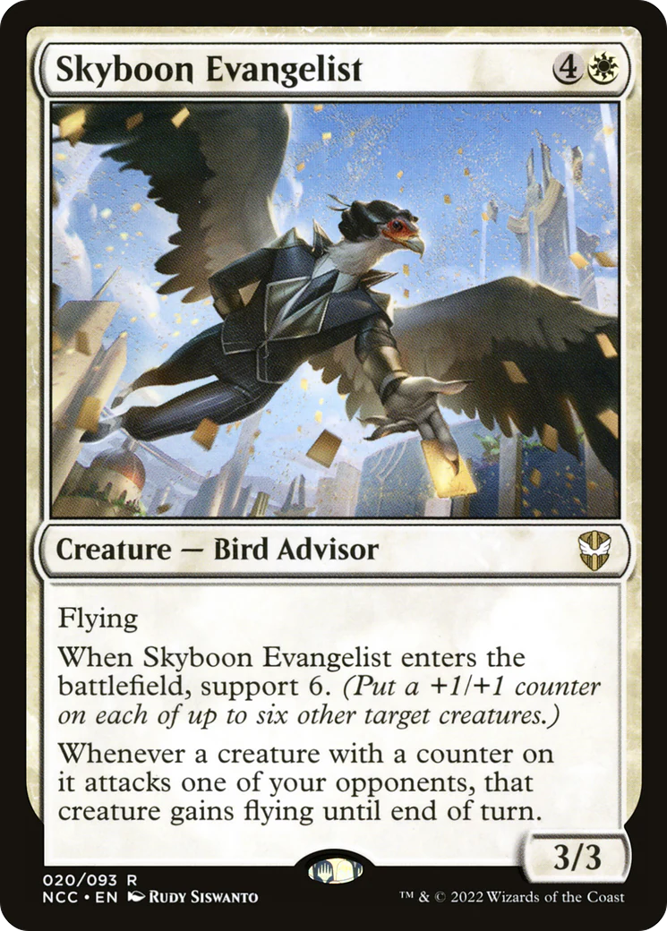 Skyboon Evangelist (NCC-020)  - New Capenna Commander