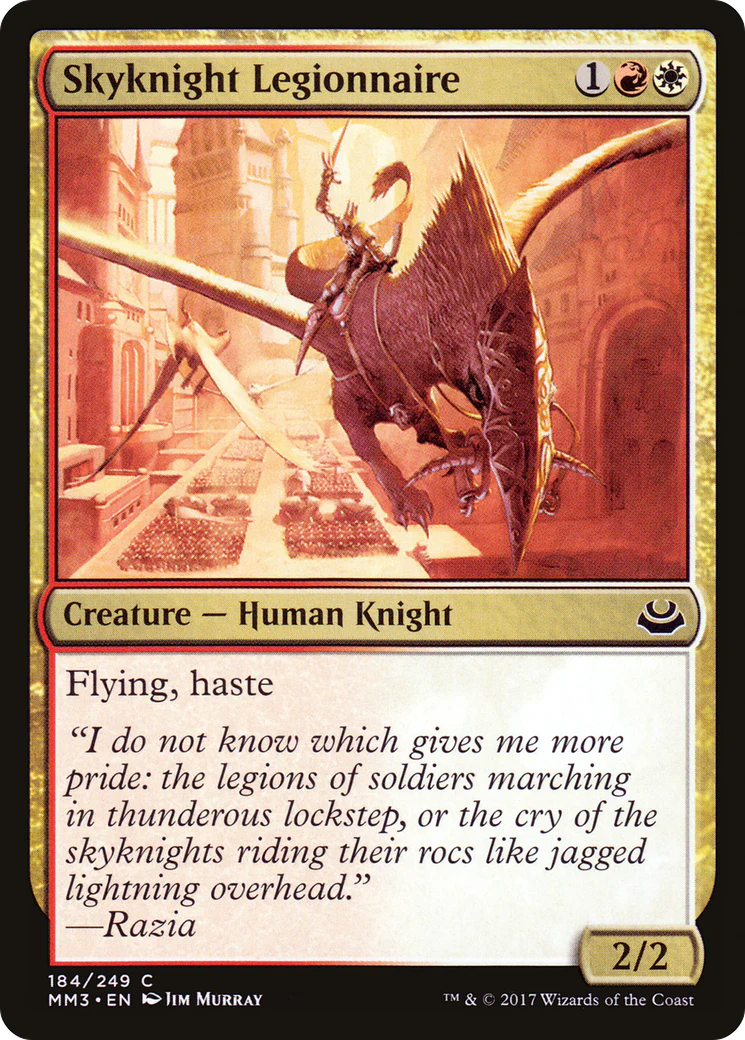 Skyknight Legionnaire (MM3-184)  - Modern Masters 2017