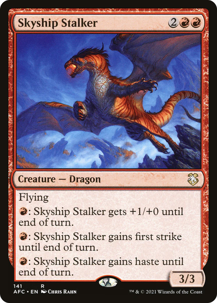 Skyship Stalker (AFC-141) - Adventures in the Forgotten Realms Commander