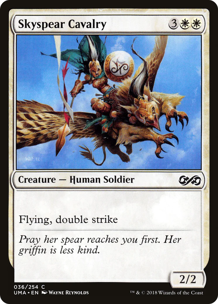 Skyspear Cavalry (UMA-036)  Foil - Ultimate Masters