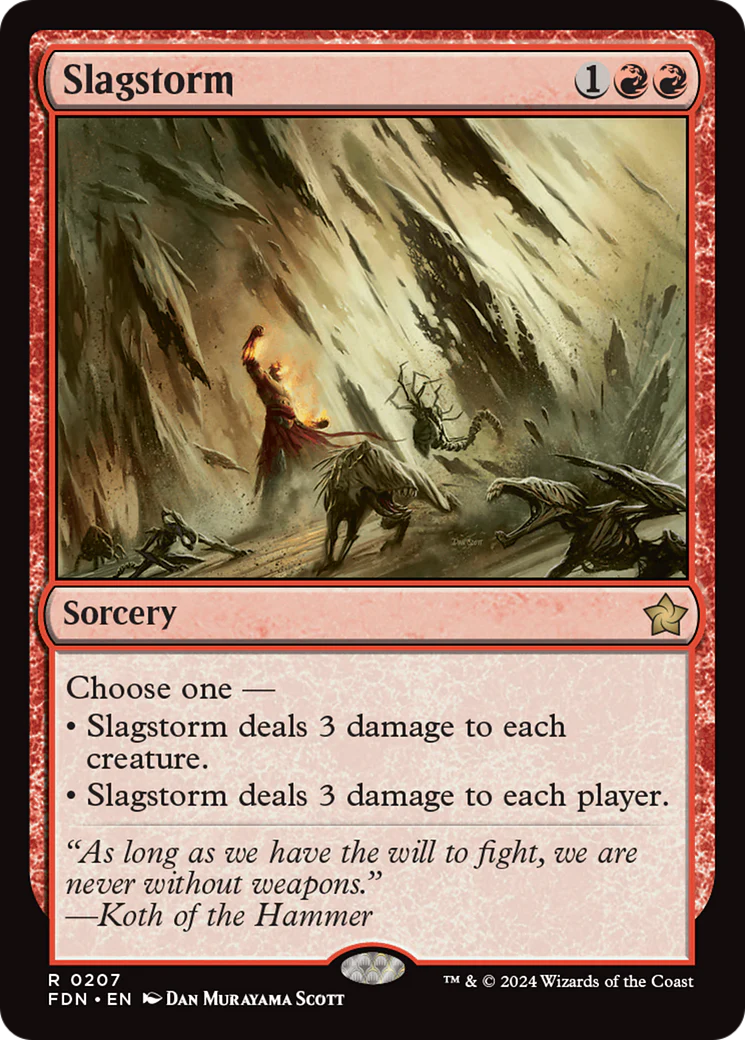 Slagstorm (FDN-207)  - Foundations